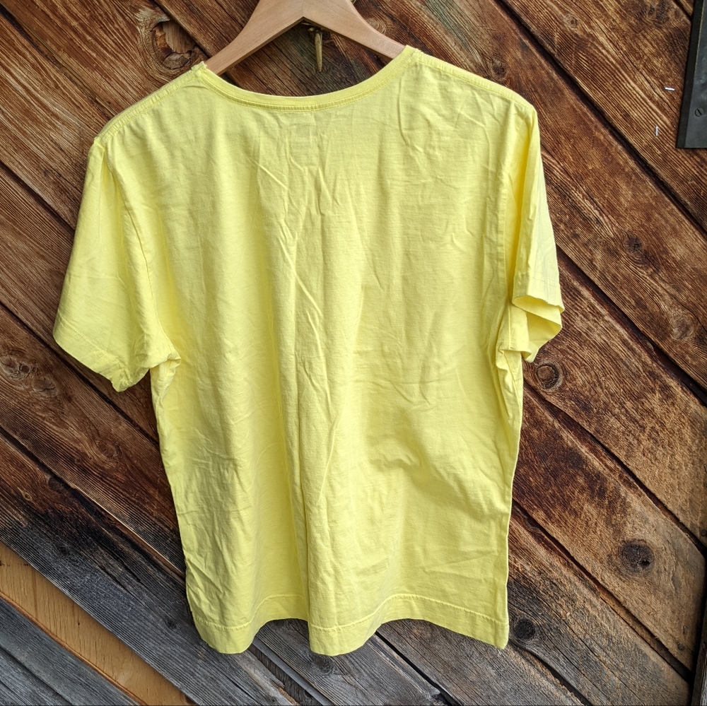 MEC Women's organic cotton short sleeve t-shirt in a sunny yellow XXL - Picture 2 of 5